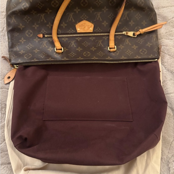 Louis Vuitton Lena MM Brown Monogram Shoulder Tote Bag! - Picture 4 of 16